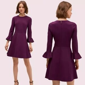 Kate Spade Belle Sleeve Ponte Dress